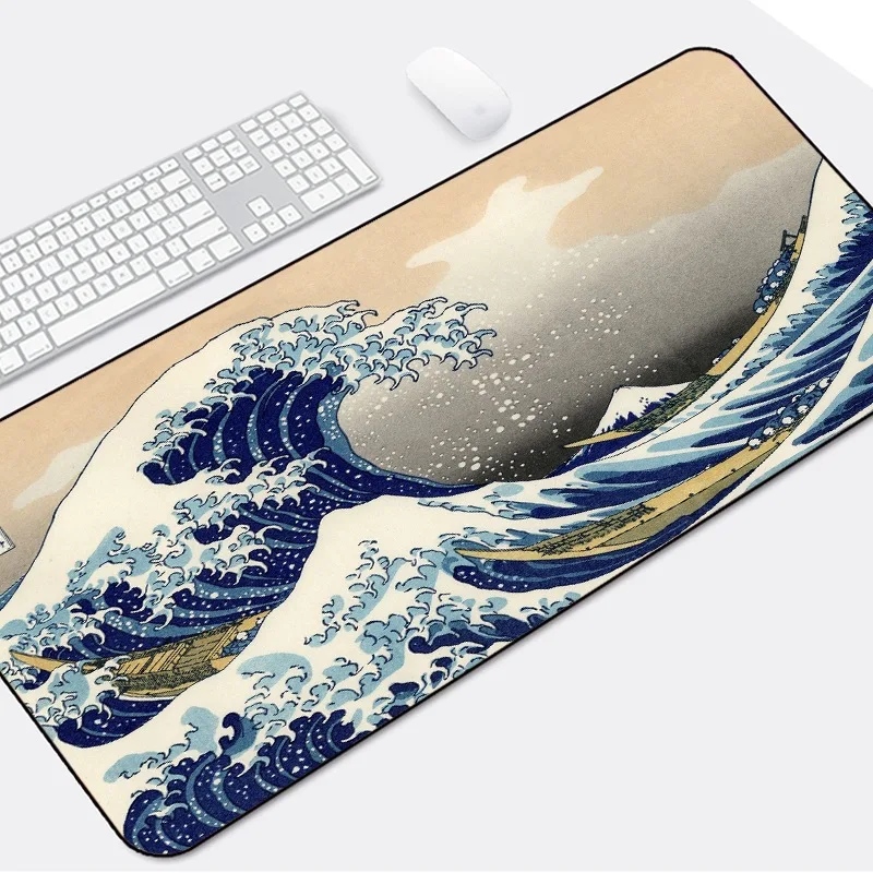 

XL Cute Gaming Mouse Pad Large Mouse Mat Laptop Space Writing Desk Mats 80x30cm Computer Gamer Keyboard Deskpad Mousepad for PC