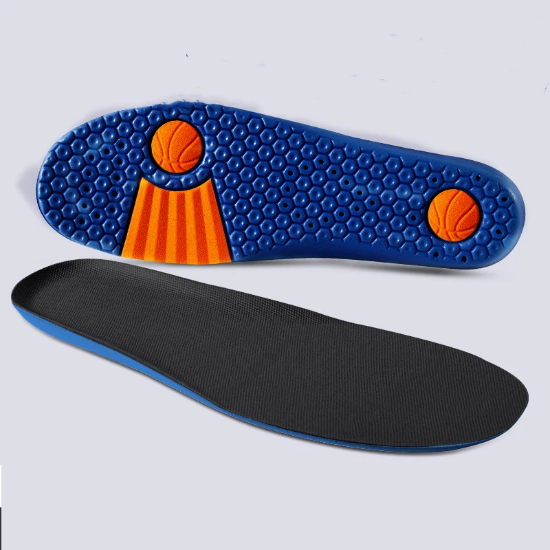 Memory Foam Sports Sneakers Insole Big Nut Breathable Sweat-absorbing Comfortable Shock-absorbing Basketball Running Shoe Pad