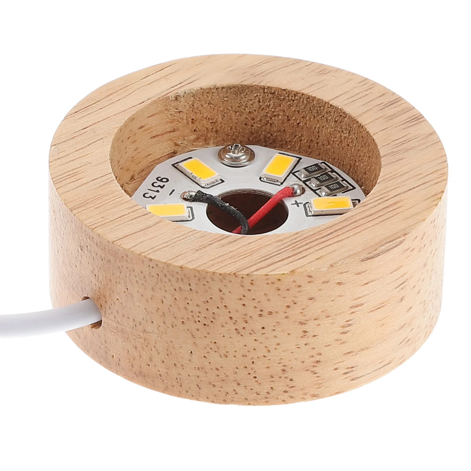 

Decorative Delicate Portable Night Light Base Wooden Lamp Base LED Base Light LED Lights Lamp Base Wood LED Light Base