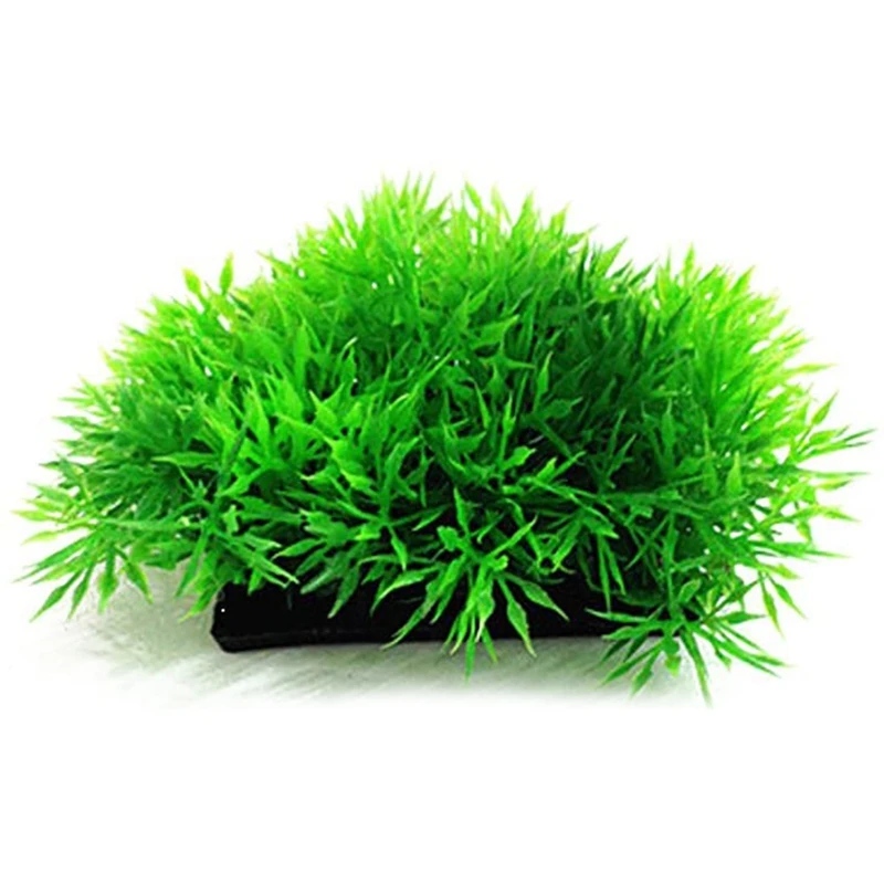 LUDA Искусственная Вода Водная Зеленая Трава Растение Газон Аквариум Пейзаж Новый