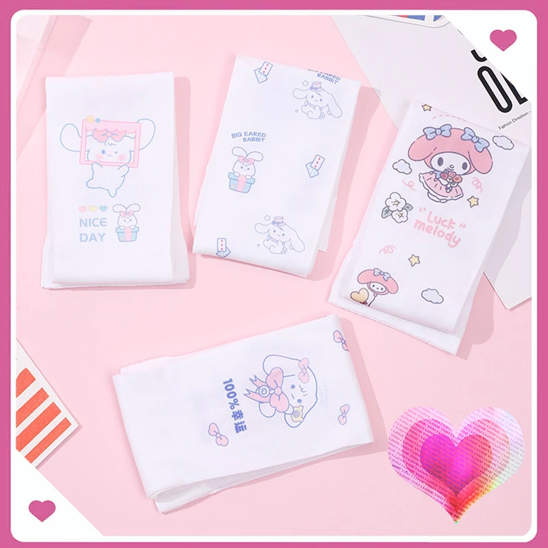 

Sanrioed Sunscreen Sleeves Kawaii Summer Outside Cooling Sunburn Prevent Practical Anime My Melody Cinnamoroll Kids Girls Gifts