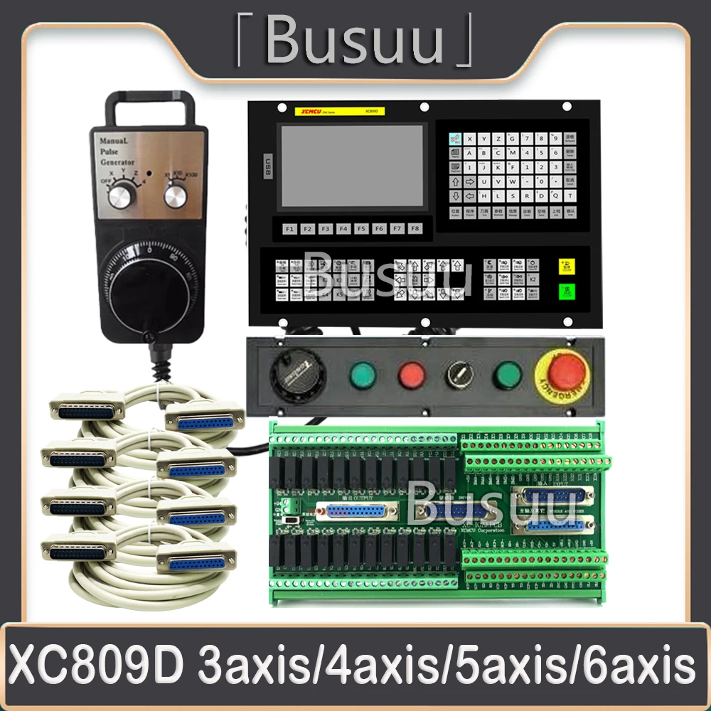 XC809D 3/4/5/6-осевой контроллер для гравировки фрезерования сверления и резьбы по оси