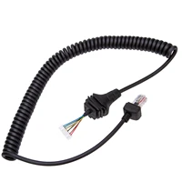replacement 8 pin hm 152 mic hm152 154 microphone cable for icom ic 2820h ic2825e ic2200 ic3600 f221 f520 handheld ridao speaker