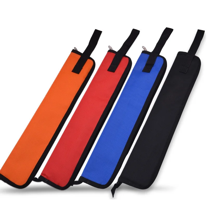 

Drum Stick Gig Bag Waterproof Oxford Cloth Drumsticks Case Holder with Handy Strap Percussion Instruments Parts Accessories