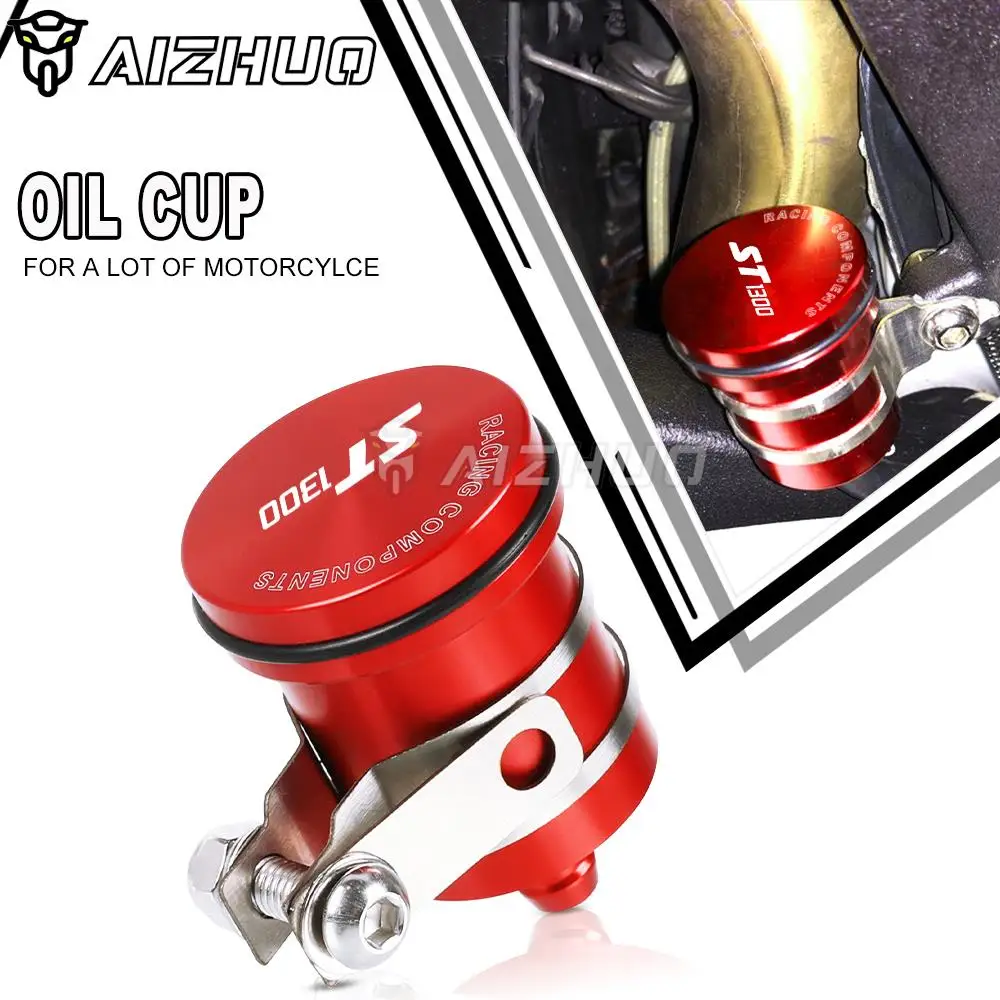 

For Honda ST1300 ST1300A 2003-2012 ST-1300 A 2011 2010 2009 Motorcycle Brake Fluid Reservoir Clutch Cylinder Tank Oil Fluid Cup