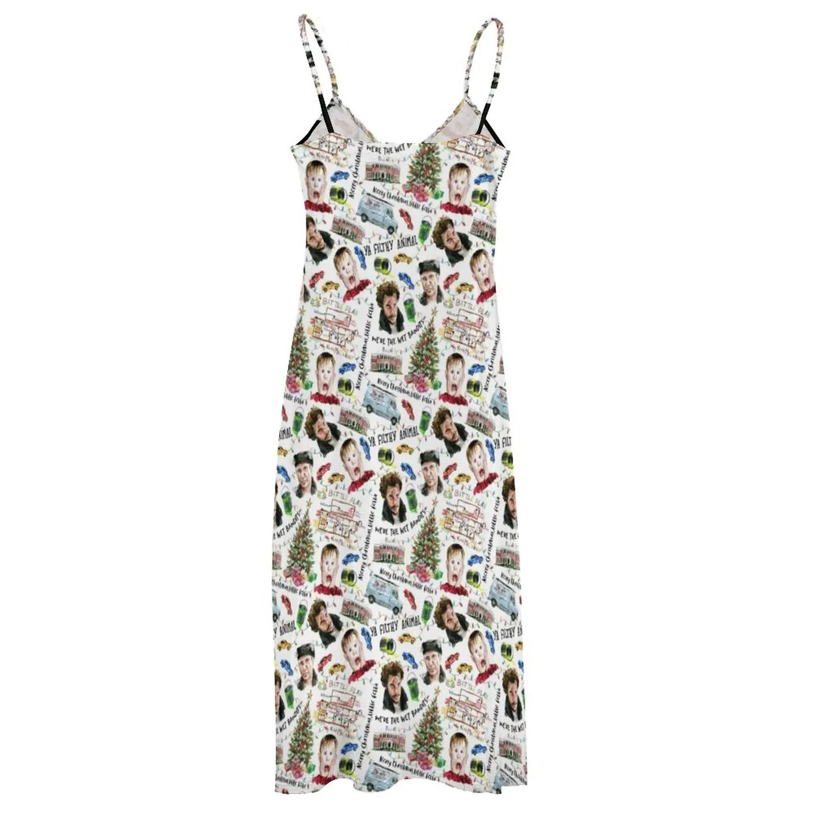 Один дома Кевин Маккалистер Рождественский праздник платье без рукавов одежда в