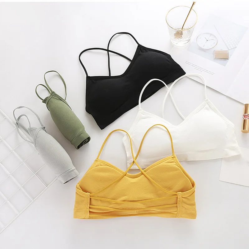 Yoga Bras Women Sexy Back Beauty Threaded Bra Breathable Push Up Bra Tops Brasiere Lingerie Bralette Camisoles Fitness Workout