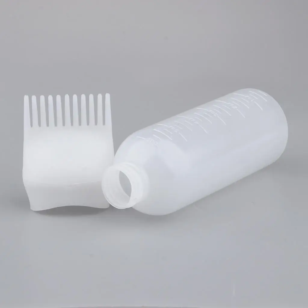 

Hair Dye Applicator Salon Coloring Bottle Comb Dispenser ml