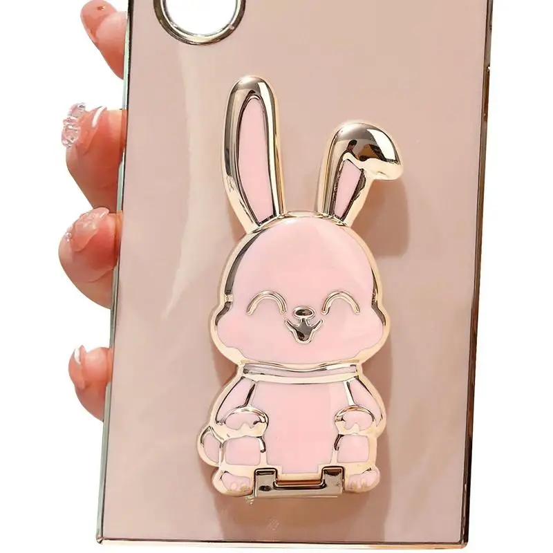 

Bunny Stand Foldable Desk Phone Holder Stand Cute Rabbit Animal Cell Phone Stand For Desk Smartphone Home Decoration Gift