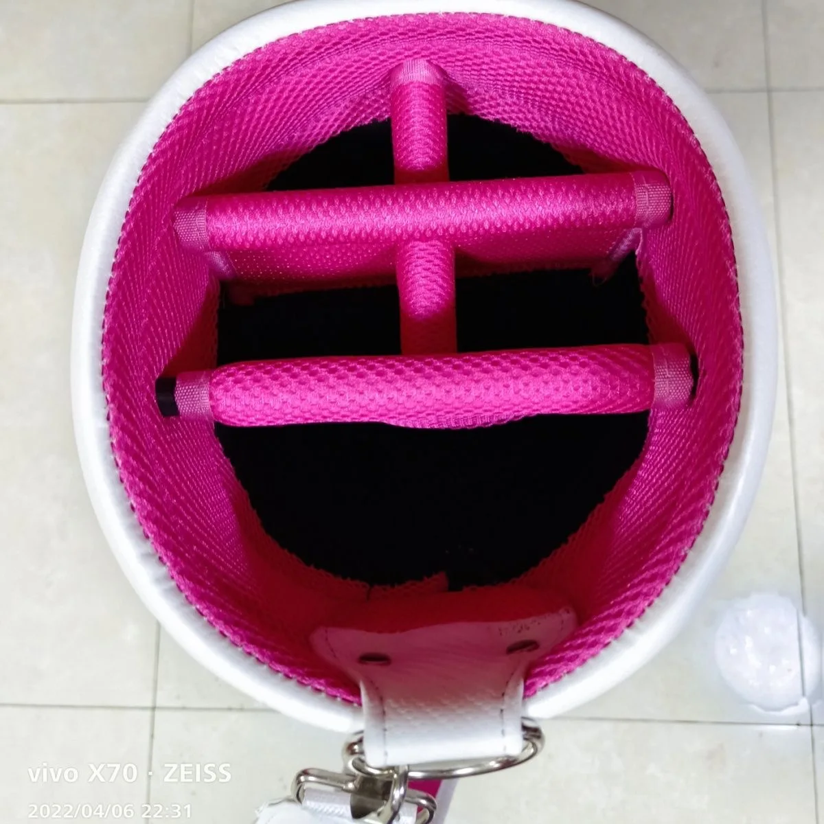 2022 New Women Golf bag premium PU golf standard bag, light waterproof option Pink HONMA golf club bag