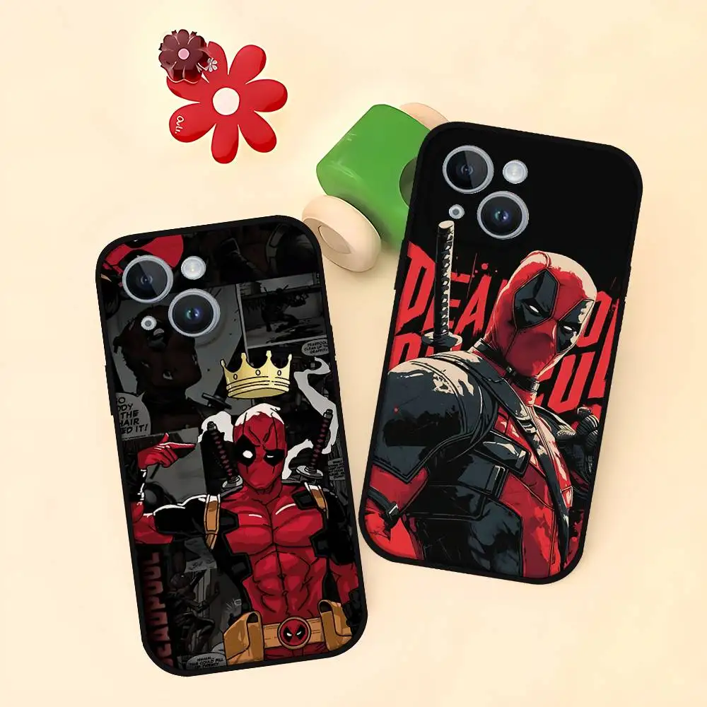 Крутой милый чехол для телефона D-deadpoolS, черный, подходит для IPhone 17,16,15,11,13,14 Pro Max, Plus, X, Xr, Xs Max, 13Mini (art.: 3920d48c69fdb) - 3920d48c69fdb