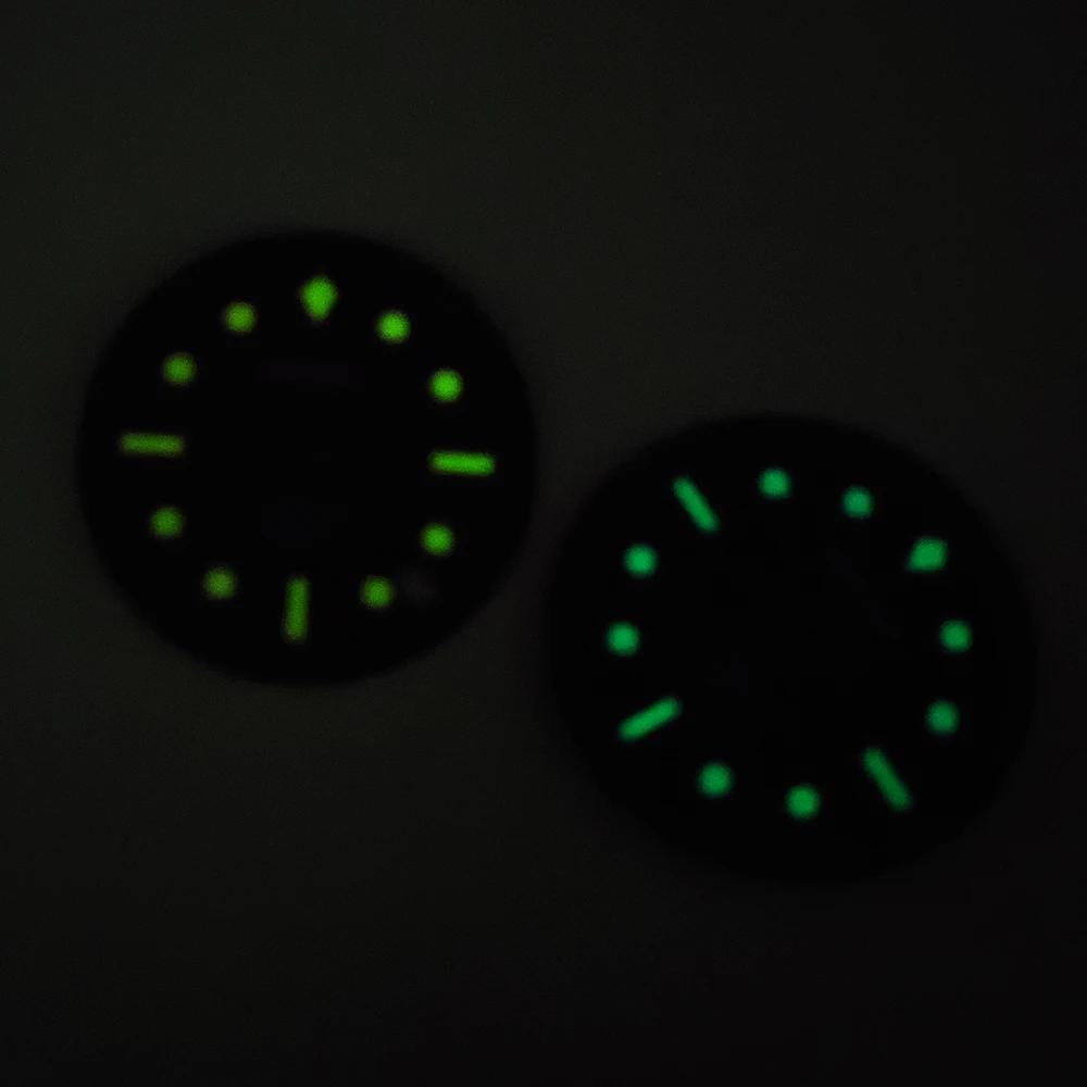 S 28.5 Watch Dial NH35 Dial Modified Watch Accessories 28.5mm Luminous Mechanical Men's Watch Literally