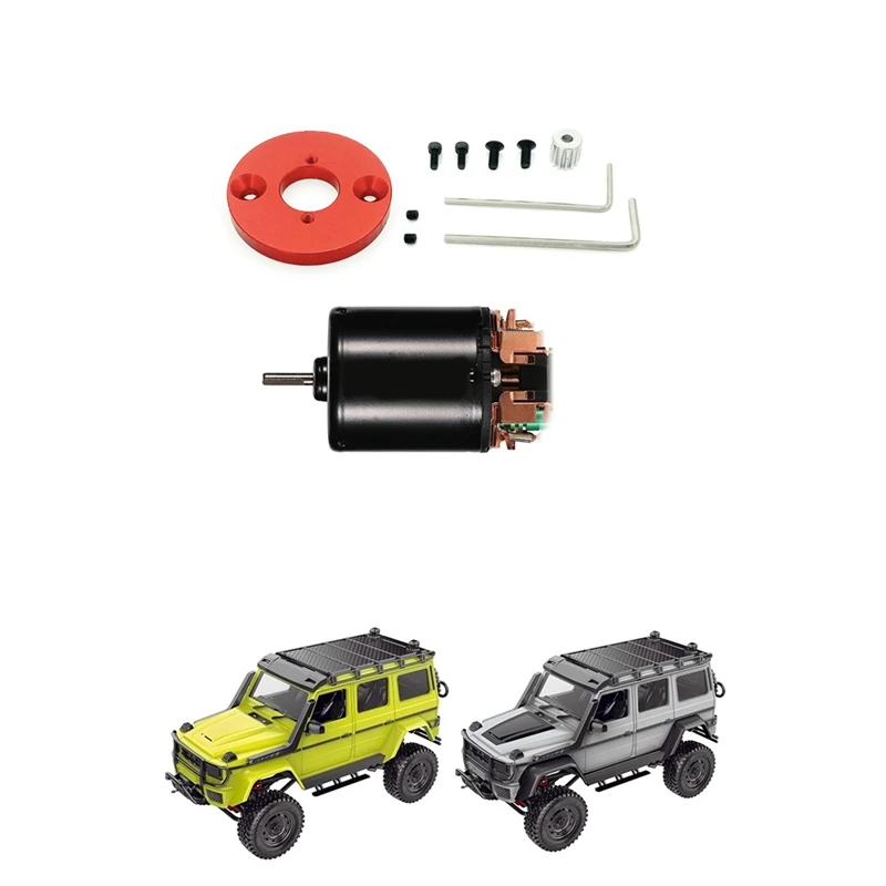 For MN86 390 To 540/550 Motor Converter With 540 27T MN86S MN86K MN86KS MN G500 1/12 RC Car