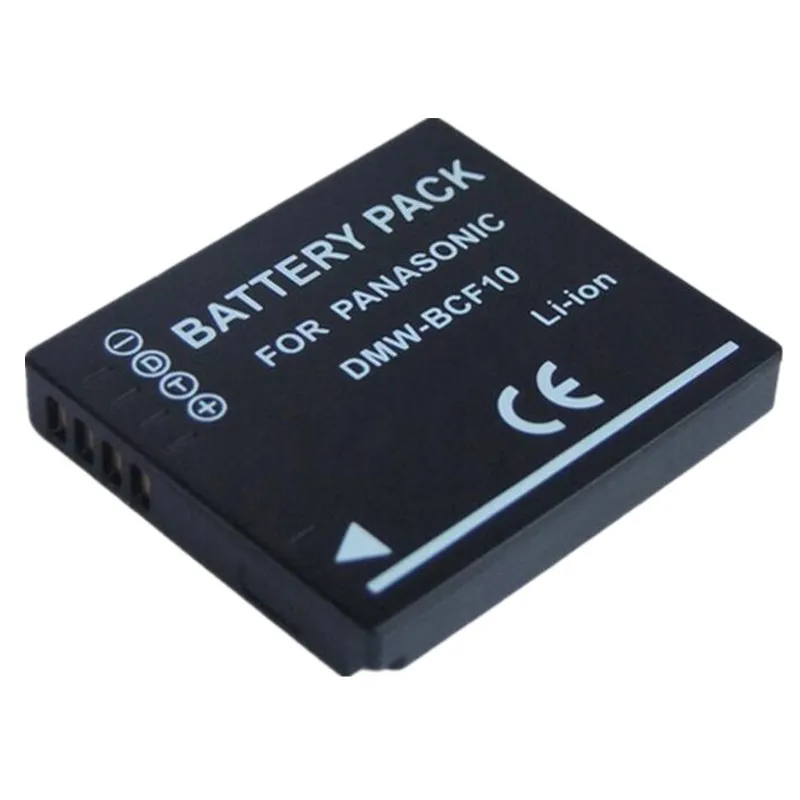 Сменная батарея для камеры BCF10PP DMW BCF10E CGA-S/106D для Panasonic DMC F3 FH1 FH3 FP8 FH20 FH22 FS42 FS15 FS7