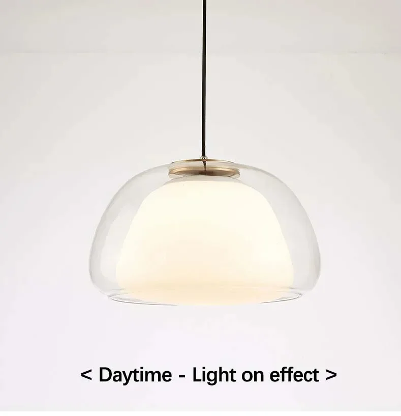 LIGHT GORL Современные простые стеклянные подвесные светильники Желейный дизайн