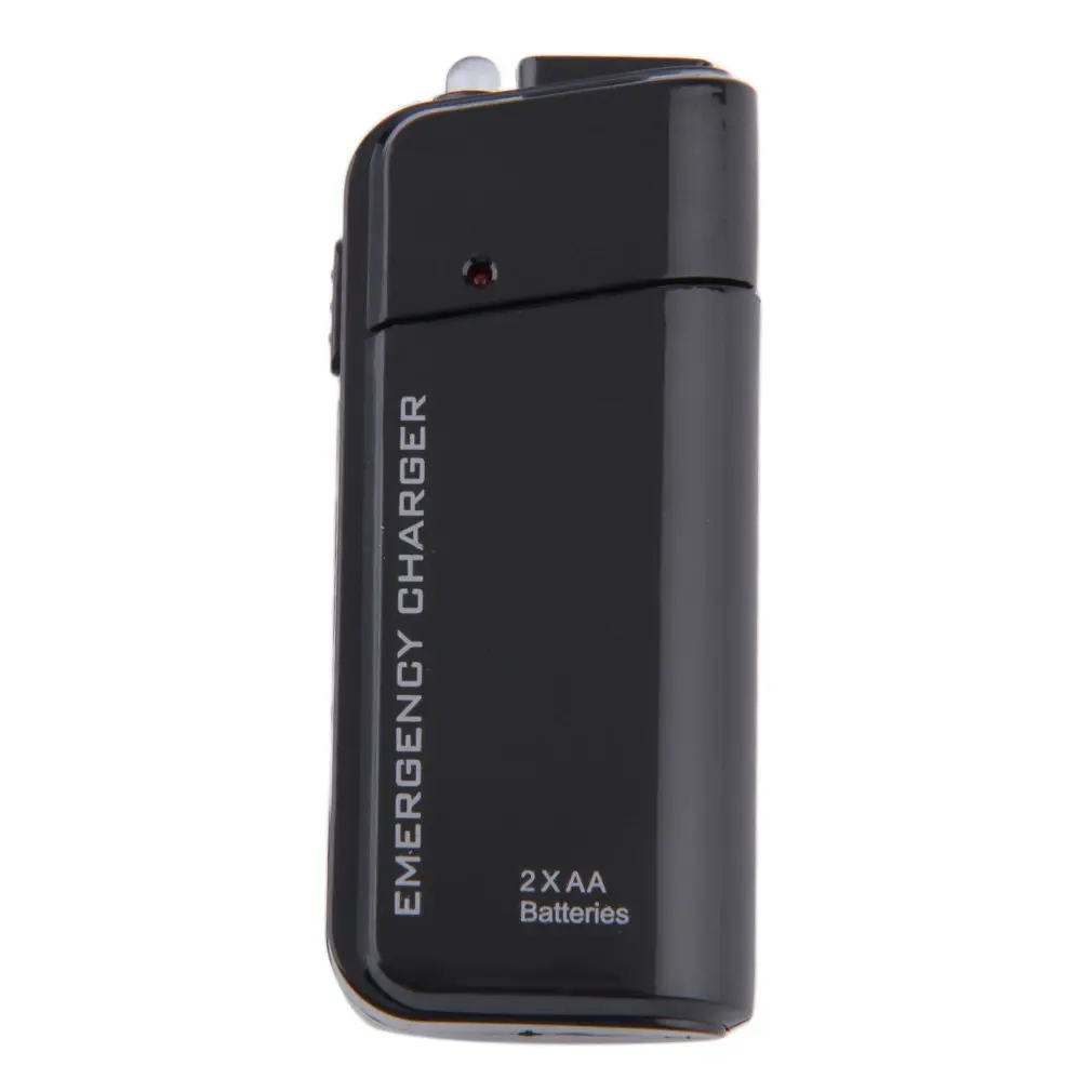 

Universal Portable USB Emergency 2 AA Battery Extender Charger Power Bank Supply Box White for Iphone Mobile Phone MP3 MP4 5w