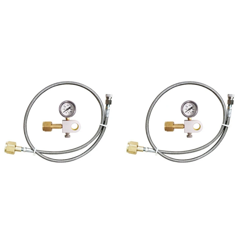 

Стальной плетеный шланг AT69-1,5 м с переходником для наполнения CO2 для замены Sodastream, совместимый с DUO Terra Art