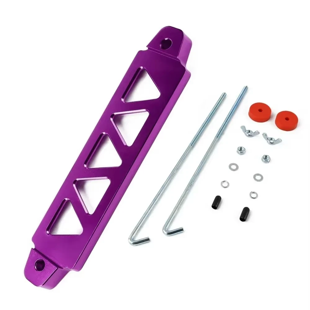 218 мм/190 мм алюминиевый универсальный автомобильный кронштейн для аккумулятора, автоматический держатель для аккумулятора, кронштейн для Honda Civic EK EG