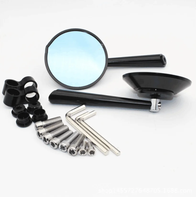 

1 пара, алюминиевые универсальные боковые зеркала заднего вида