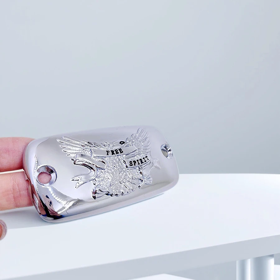 Для Honda Valkyrie Goldwing 1800 2001-2012 VTX 1800 2002-2011 передняя заготовка тормозного главного цилиндра Крышка Резервуара жидкости масляная крышка