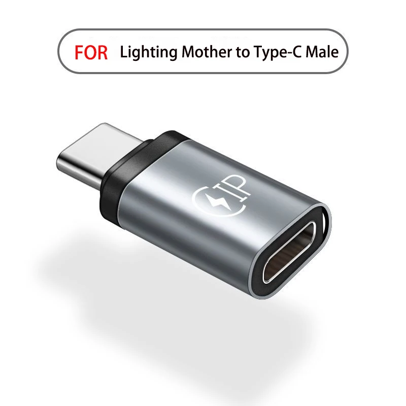

USB-кабель-переходник Lightning на USB C, 20 Вт, адаптер Ios на Type-C для IPhone 15 14 13 Pro Max Huawei Xiaomi Samsung