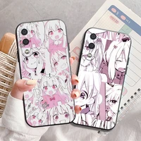 cute anime girl phone case for samsung galaxy a11 a20 a21s a52 4g 5g a71 4g 5g a72 back soft liquid silicon carcasa