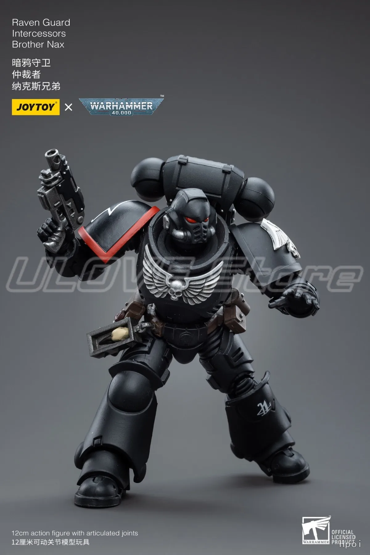 В наличии оригинальные JOYTOY Warhammer 40K Raven GuardIntercessors Brother Nax 118 экшн-фигурка подарочные игрушки модель (art.: 3920cf1ec0010) - 3920cf1ec0010