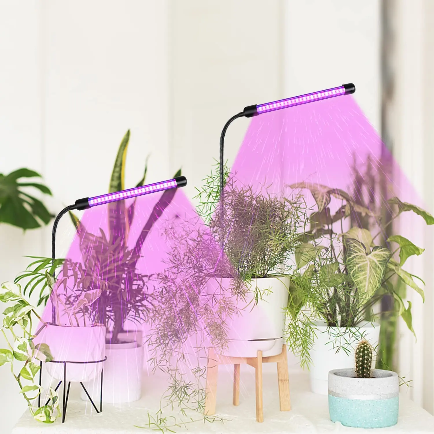 

KEBINCPLED USB Telescopic Grow Light Led Indoor Plants Growing Red Blue Full Spectrum Gooseneck Sunlight Phyto Lamp Seedings