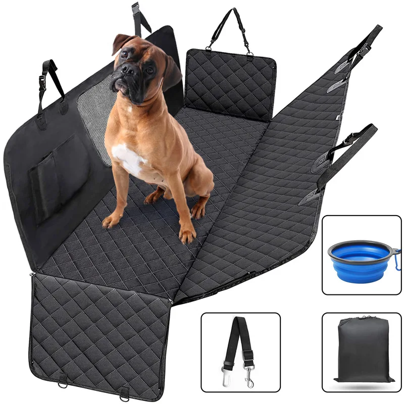 2022 Pet Travel Supplies Detachable Oxford Cloth Pet Mat Anti-dirty Waterproof Car Backseat Cat Dog Car Sleeping Bed New