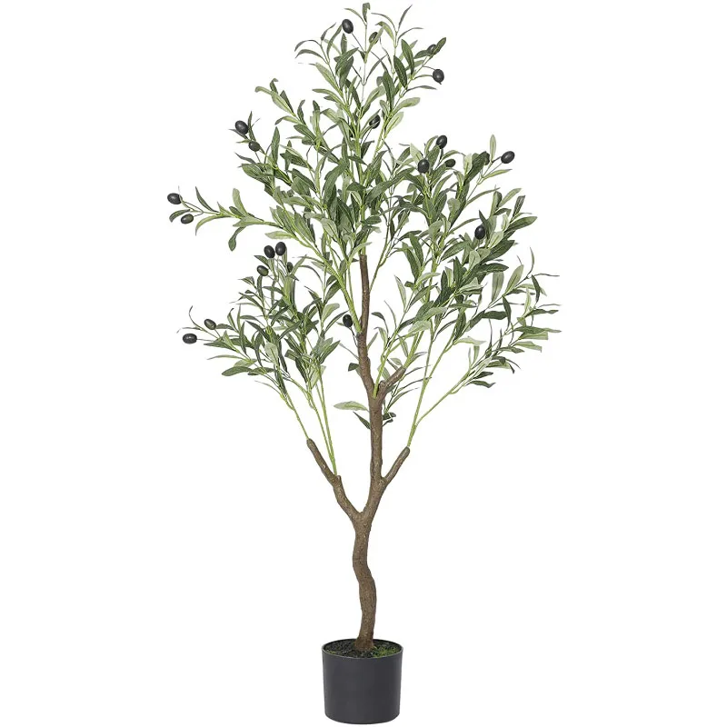 

New Design Wholesale Artificial Silk Tree Faked Outdoor Fake Olive Tree For Modern Home Decor