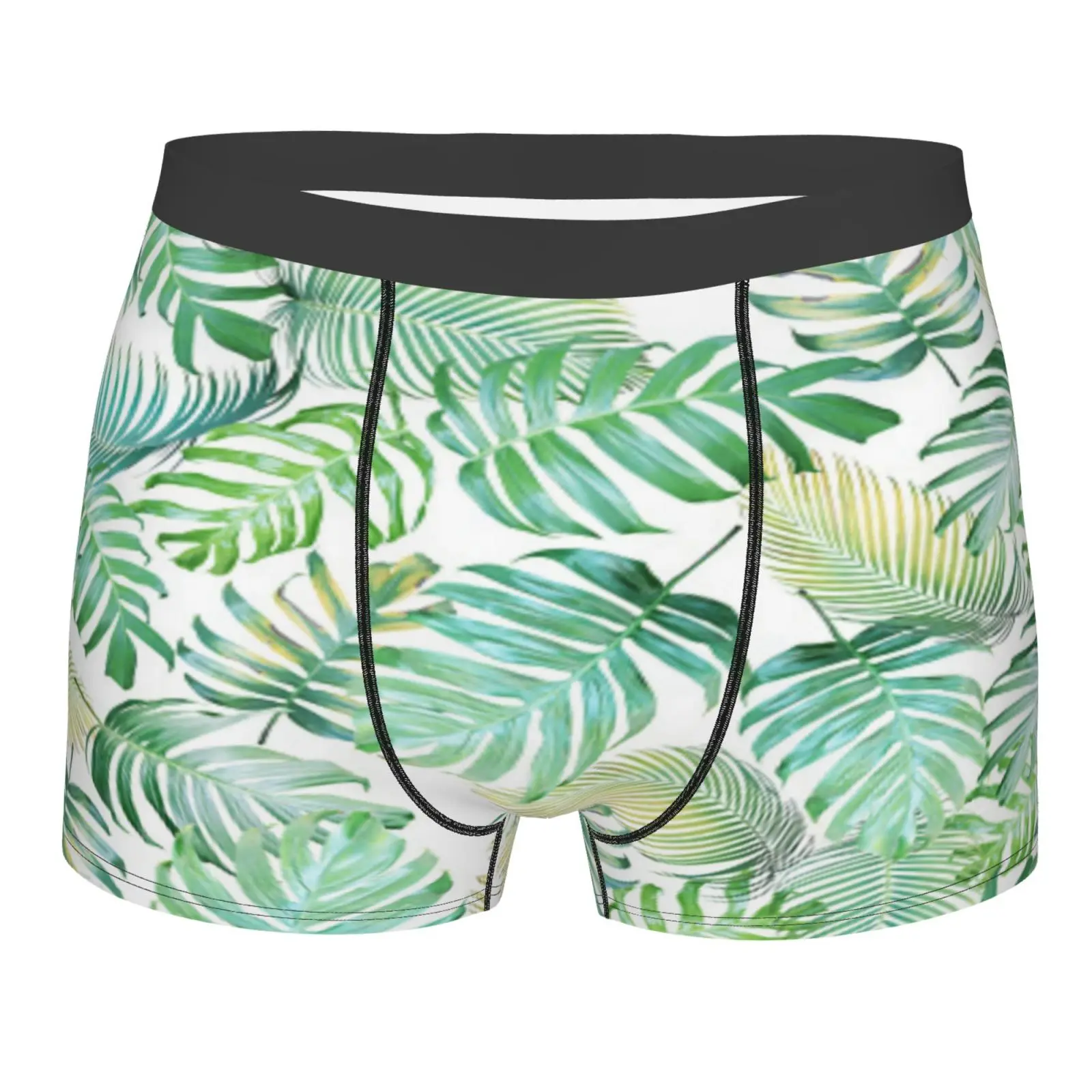 

Monstera Banana Palm Leaf 2562 Boxer Briefs Boxer Set Set Women Mens Sheer Mens Underwear Boxer Mujeres Stretch Underwear Pack