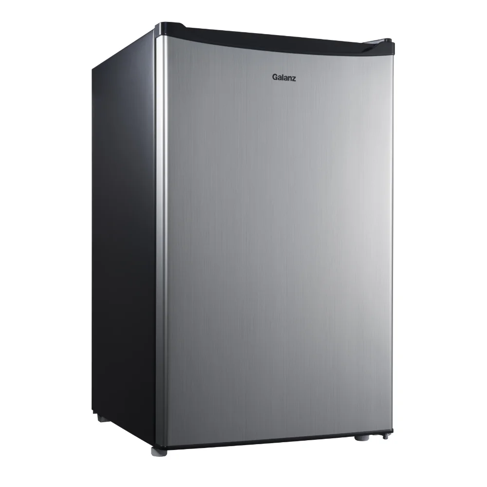 

Galanz 4.3 Cu ft Single Door Mini Fridge, Stainless Steel