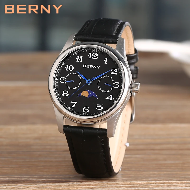 Couple Quartz Watch Waterproof Genuine Leather Strap Day Date Calendar Watches Пара смотреть Reloj de pareja Valentine's Day