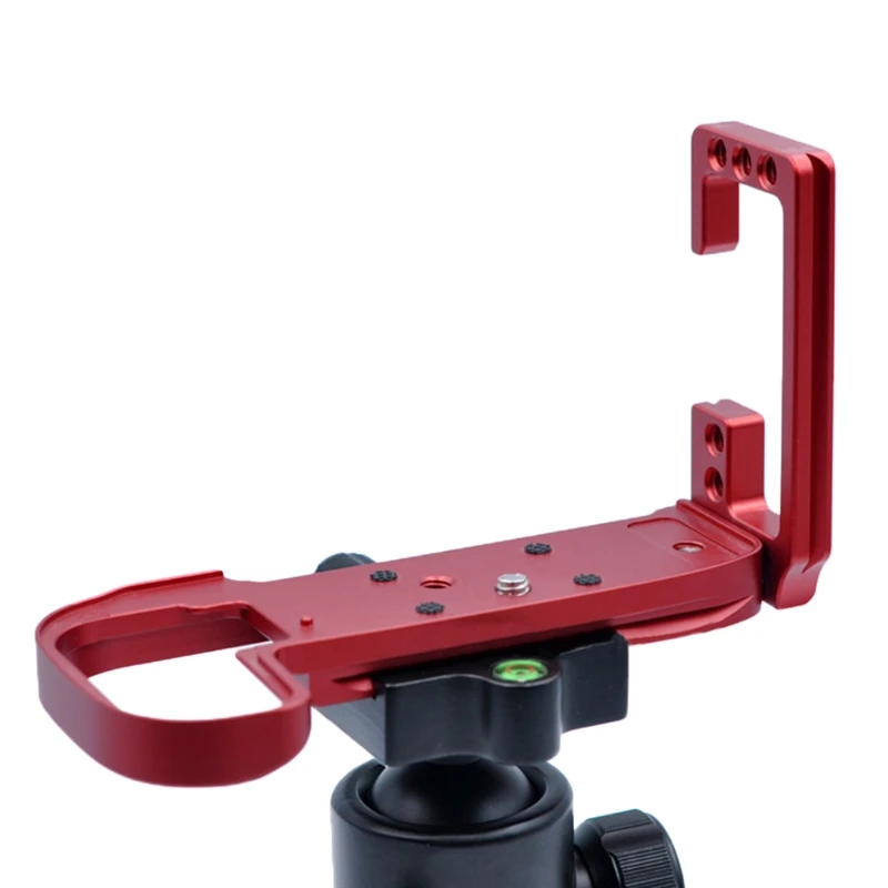 

X37E Metal Hand Grip Quick Release L Plate Bracket Holder Compatible with Canon Eos R5/R6 DSLR Vertical Horizontal Switching