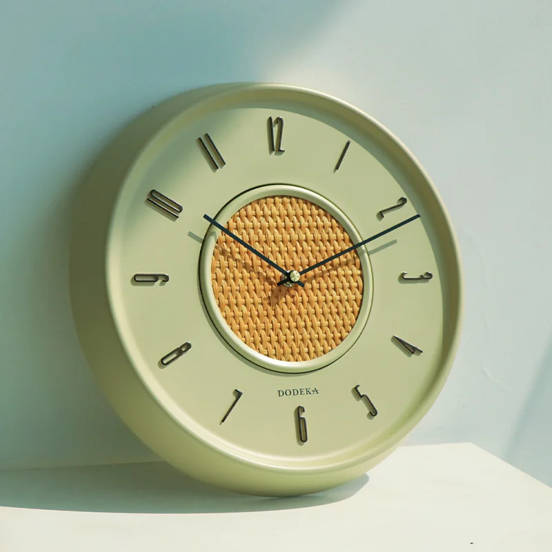 

Kitchen Silent Wall Clock Modern Living Room Design Luxury Wall Clock Nordic Hands Cute Reloj De Pared Minimalist Decor WK50WC