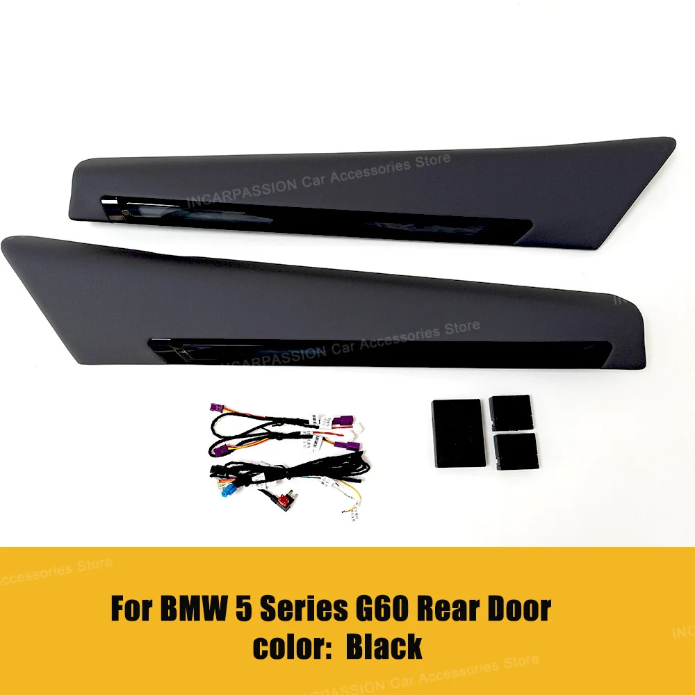 

Хрустальный окружающий свет для задней двери BMW 5 серии G60, обновление окружающего освещения G60 серии 5