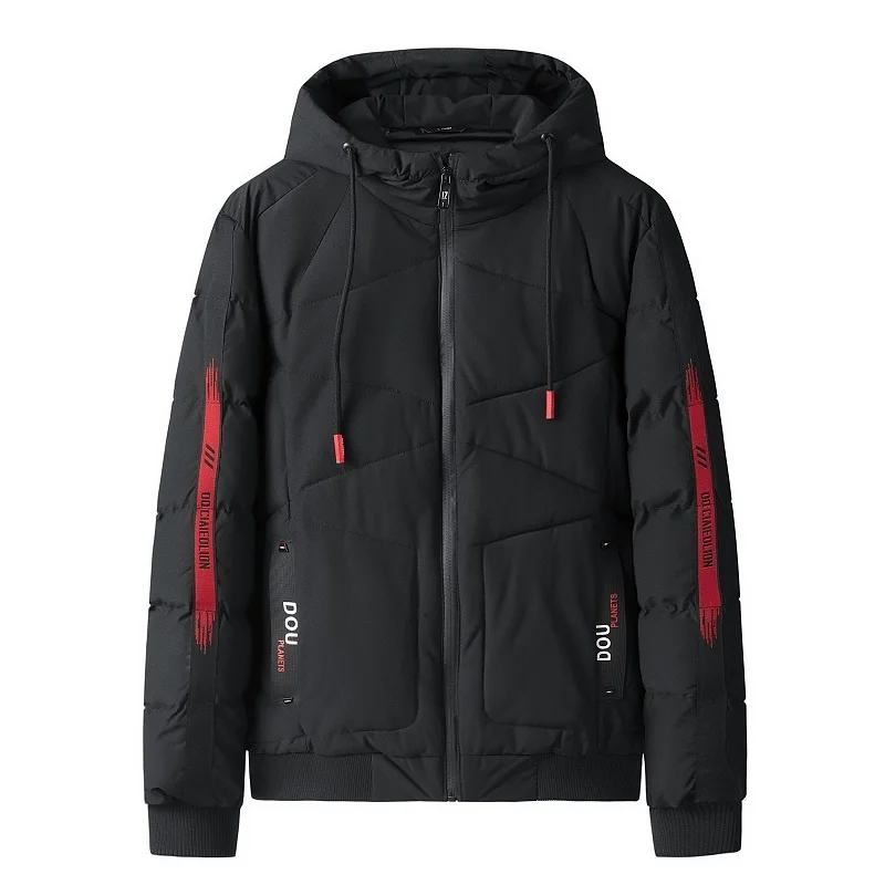 Парка мужская зимняя с капюшоном х/б размеры до 4XL