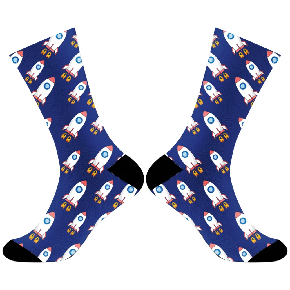 Новинка винтажные носки с тропическим рисунком под заказ принтом обувь