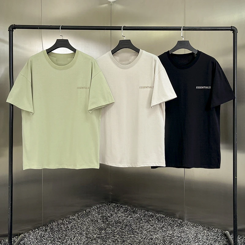 

Футболка хлопковая оверсайз, модная брендовая тенниска с принтом надписи, Лето 7