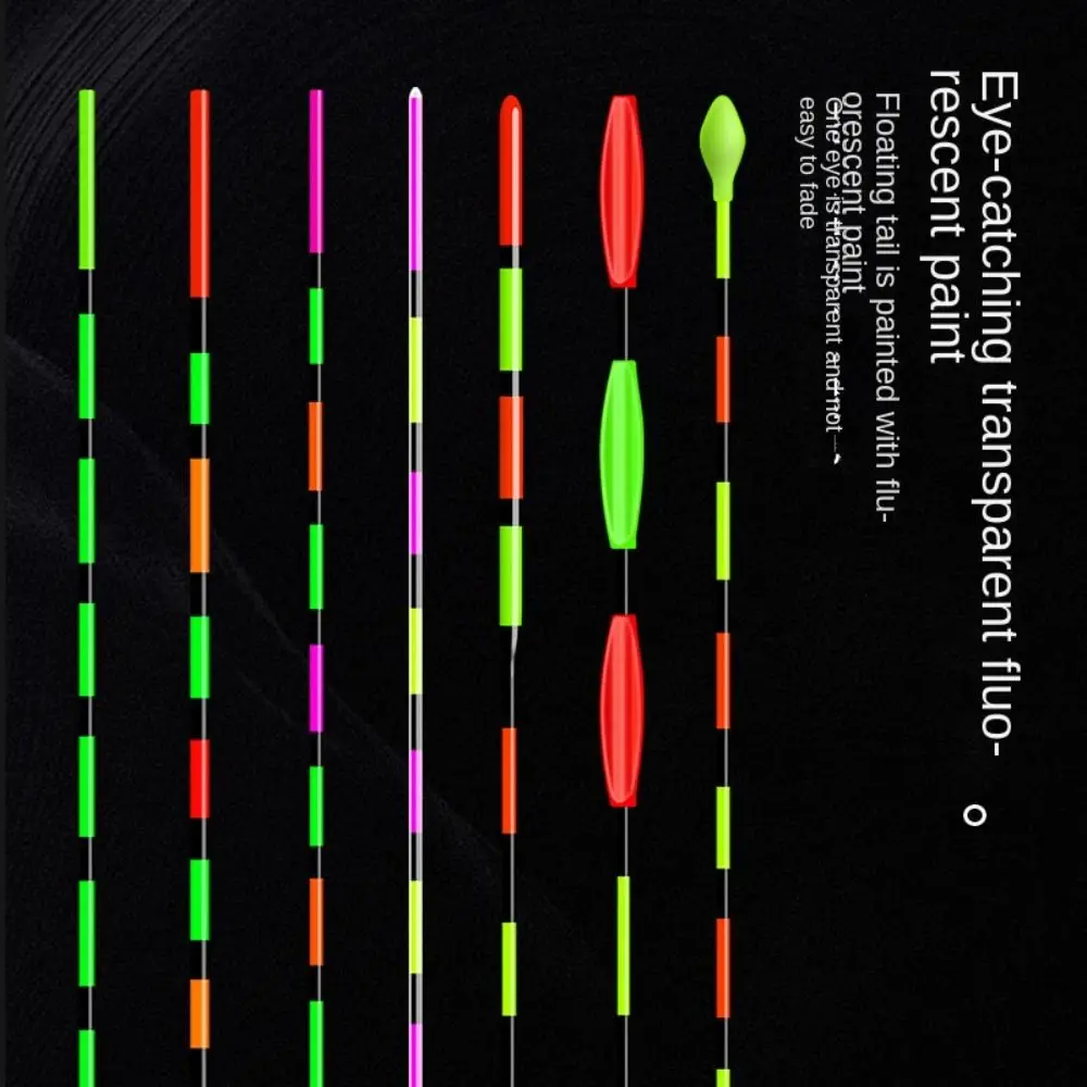 

Super Bright LED Fishing Smart Float Top Induction Luminous night fishing float top Bite hook color change Ultra Sensitive