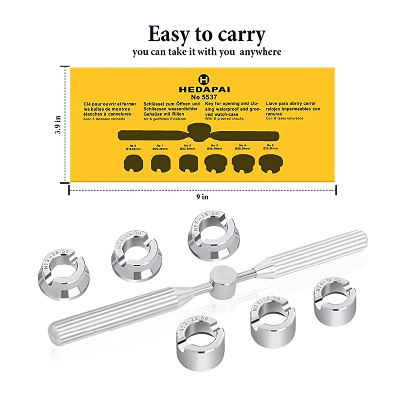 Professional Watch Repair Tool 5537 Watch Case Back Opener Closer Remover For Rolex/Tudor