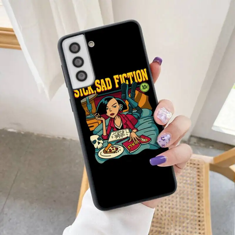 Силиконовый мягкий чехол Sick Sad World для Samsung Galaxy S21 Plus Ultra S20 FE M11 S8 S9 Plus S10 5G Lite 2020 на.