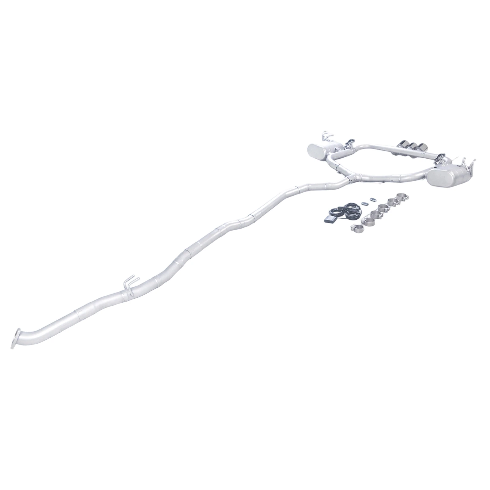 Фото Выхлопная система Valvetronic Catback из нержавеющей стали 304SUS для Honda Type Rix 1.5T FK7, с тремя выходами, для повышения производительности автомобиля №3