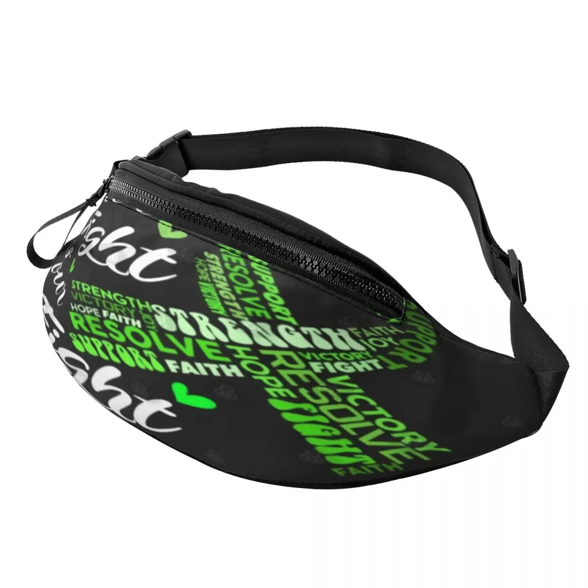 

Cerebral Palsy Awareness Her Fight Fanny Pack,Waist Bag Fashionable Large capacity Out Crossbody Bag Multi-Style