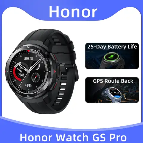 Смарт-часы Honor Watch GS Pro, SpO2, пульсометр, Bluetooth, 1,39 дюйма, AMOLED, 5 атм