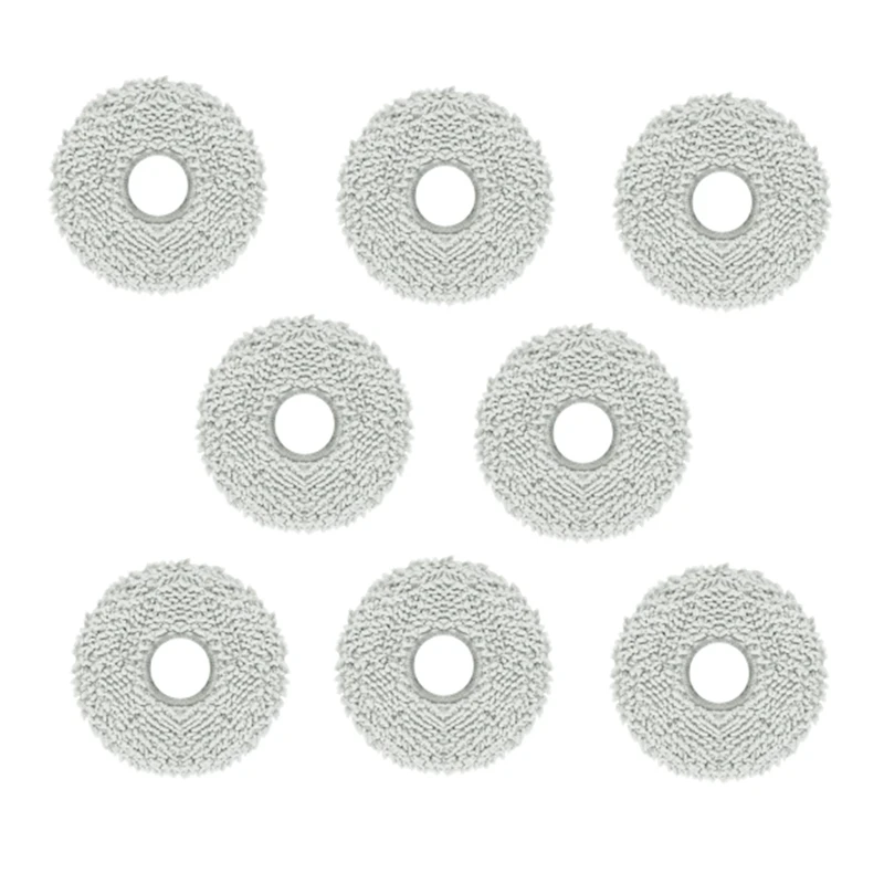 

8Pcs For Ecovacs Debot / T20 Pro / X1 OMNI / T10 Omni / Robotic Vacuum Cleaner Mop Cloth Accessory Spare Part