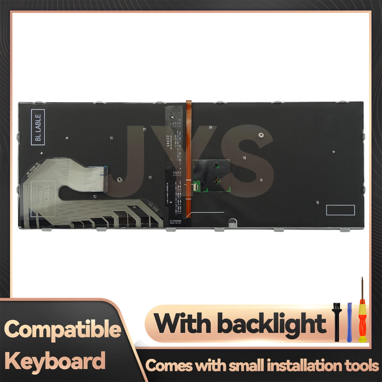 Сменная клавиатура для ноутбука HP EliteBook 840 G5 G6846 G5745 G5645 G6ZBook 14u G5 G6 с подсветкой, ческая раскладка Словака (art.: 3920cc6feeea4) - 3920cc6feeea4