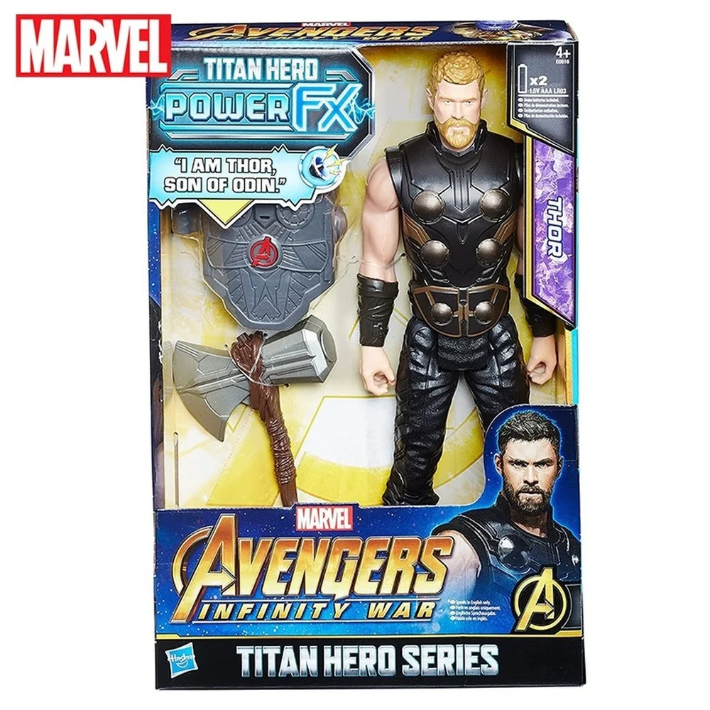 

Marvel Legends Thor with Power FX Pack Avengers Infinity War Thor Ragnarok Action Figure Titan Hero Toys for Children Kids Gift
