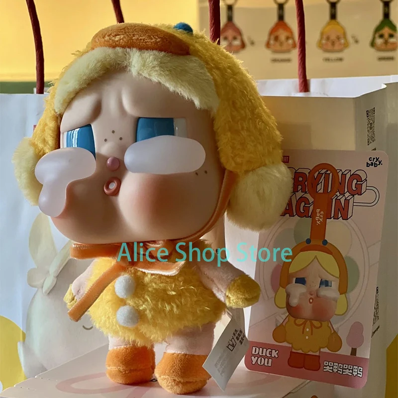 Оригинальная серия Crybaby Crying Again фигурки кукла с лицом игрушка официальный кулон в