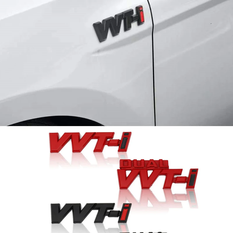 Автомобильная наклейка эмблема значок наклейки для TOYOTA VVT-i VVTI Camry COROLLA YARiS Rav4 Ralink